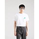 Iriedaily Majica 'Spa Ghetti' zelena / bela | Shoptok.si