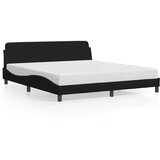 Furnova Posteljni okvir brez vzmetnice črn 180x200 cm blago, (21937415) | Shoptok.si