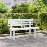  Vrtna klupa bijela 110 x 52 x 71 cm od polipropilena | Eponuda.ba