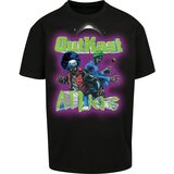 Merchcode Oversize T-shirt Outkast Atliens black | Shoptok.si