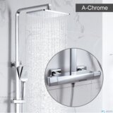 luksuzni nadometni termostatski tuš eyn TB1751 - krom | Shoptok.si