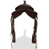 Western Sedlo, Uzda i Obujmica Prava Koža 12 " Smeđe | shoptok.hr