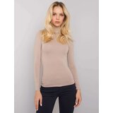 RUE PARIS Blouse-RV-BZ-5210.19-beige | Shoptok.si