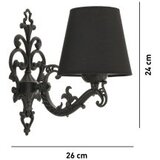 Opviq Claire zidna lampa, 15x10x13cm, IP20, crna | Eponuda.ba