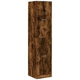 vidaXL Lekarniška omara dimljeni hrast 40x41x174,5 cm inženirski les, (5000152807) | Shoptok.si