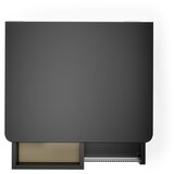 Umbra Mat črn lesen kopalniški organizator Malibu – | Shoptok.si