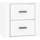 Maison Chic Stenska Nočna omarica - Nočna miza bela 50x36x47 cm, (21688005) Cene