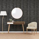 vidaXL Stenski paneli 48 kosov črni 50x50 cm EPS 12 m² kamen | Shoptok.si
