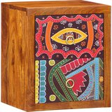  Noćni ormar Smeđa 35 x 30 x 40 cm Čvrsto drvo akacije | shoptok.hr