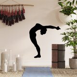 Wallity zidna dekoracija yoga 21, 50 x 55 cm, crna | ePonuda.com