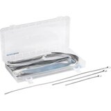 TRU COMPONENTS 1564900 komplet vezica 326 mm 4.6 mm srebrna 50 St. | Eponuda.ba