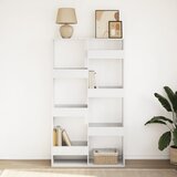  Regal za knjige bijeli 100x33x175 cm od konstruiranog drva | shoptok.hr