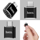 Hoco - OTG adapter (UA5) - USB-A na USB Type-C Plug & Play 480 Mbps -crni | shoptok.hr