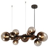 Brilagi led luster na sajli milla 15xG9/3W/230V braon/dimljeno braon | Eponuda.com