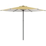  Vrtni suncobran 300 x 300 cm Poliester Pravokutni Žuta i bijela | shoptok.hr