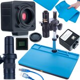 Rosfix ov digitalni mikroskop earth pro MCEP-0.5X s kamero crux pro kmcp-hdmi-usb 5MP in silikonsko podlogo 380X260MM, (21739121) Cene