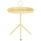  Vrtni stolić, okrugli Aston (Ø x V: 30,5 x 40 cm, Žuta) | shoptok.hr