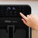  friteza ufesa talent/bezuljna/zapremina 6.5l/crna | ePonuda.com