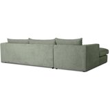 Scandic Svetlo zelena kotna sedežna garnitura (levi kot) Asgard – | Shoptok.si