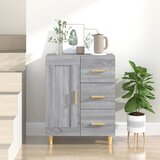 The Living Store Komoda siva sonoma 69,5x34x90 cm konstruiran les - Komoda, (21437546) Cene