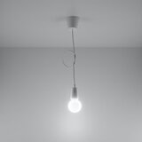 Sollux Lighting Obesna svetilka DIEGO 1 bela, (21347991) | Shoptok.si