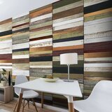  Tapeta - Rainbow-colored wood tones 50x1000 | shoptok.hr
