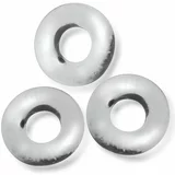 Oxballs fat willy 3-Pack cockrings clear