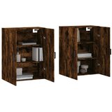  Zidni ormarići 2 kom boja dimljenog hrasta 69,5 x 34 x 90 cm | shoptok.hr