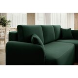MID.YOU KOTNA SEDEŽNA GARNITURA, pliš zelena | Shoptok.si
