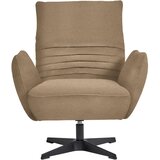 Dieter Knoll FOTELJ, rjava tekstil | Shoptok.si