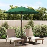 Vanjski suncobran s aluminijskim stupom 270 cm zeleni | shoptok.hr