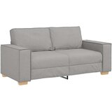 vidaXL Dvosjed Sofa Oblačno Siva 140 cm Tkanina | shoptok.hr