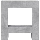  Okvir za kamin boja betona 81x18x82 cm od konstruiranog drva | shoptok.hr