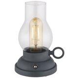 Globo 58016A - LED prigušiva punjiva stona lampa na dodir PETRO 1W/3,7V 1200 mAh antracit | Eponuda.com
