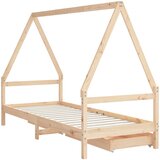  Okvir za dječji krevet s ladicama 90x200 cm od masivne borovine | shoptok.hr