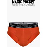 Atlantic Men's briefs Magic Pocket - orange Cene