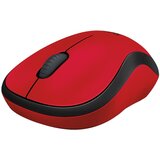 Logitech Brezžična optična miška M220 (rdeča) | Shoptok.si