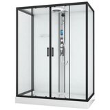 Sanotechnik kompletna tuš kabina New york, črna, 90x160x215 | Shoptok.si