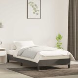  Okvir za krevet bez madraca tamnosivi 80x200 cm baršunasti | shoptok.hr
