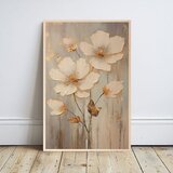  Slika na les - Skandinavsko travniško cvetje | Shoptok.si