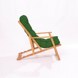 Floriane Garden Zelena/u prirodnoj boji vrtna ležaljka od masivnog drveta – | shoptok.hr