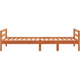 Okvir kreveta bez madraca voštano smeđi 90 x 200 cm od borovine | shoptok.hr