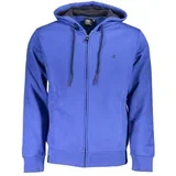 US GRAND POLO MEN'S BLUE ZIP SWEATSHIRT