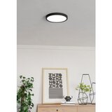 Eglo 901373 -LED RGBW prigušiva plafonska lampa za kupatilo FUEVA-Z LED/14,3W/230V 27,8cm IP44 crna | Eponuda.com