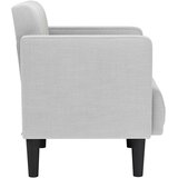 SOFA s naslonima za ruke, siva, 53 cm, tkanina | Shoptok.si