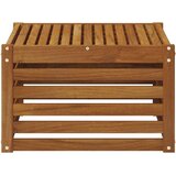 Vanjski stol Čvrsto drvo akacije Prirodna 59 x 59 x 37 cm | shoptok.hr