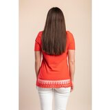 Fenzy Bombažna Majica S Kratkimi Rokavi, Rdeča | Shoptok.si