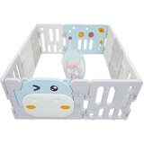  Modularna ogradica za bebe sa lopticama Hippo - plava Cene