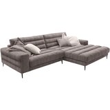 Pure Home Lifestyle SEDEŽNA GARNITURA, gladka tkanina svetlo rjava | Shoptok.si