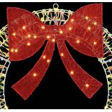  Vijenac s 150 LED svjetlima Topla bijela 121 x 121 x 10 cm PET | shoptok.hr
